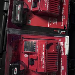 Two Milwaukee XC 5.0 Battery Bundle
