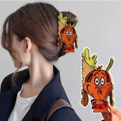The Grinch Holiday Hair Claw Clips- $5 Each 💚✨️🎄