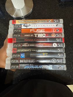 PS3 Game Lot – 10 Titles