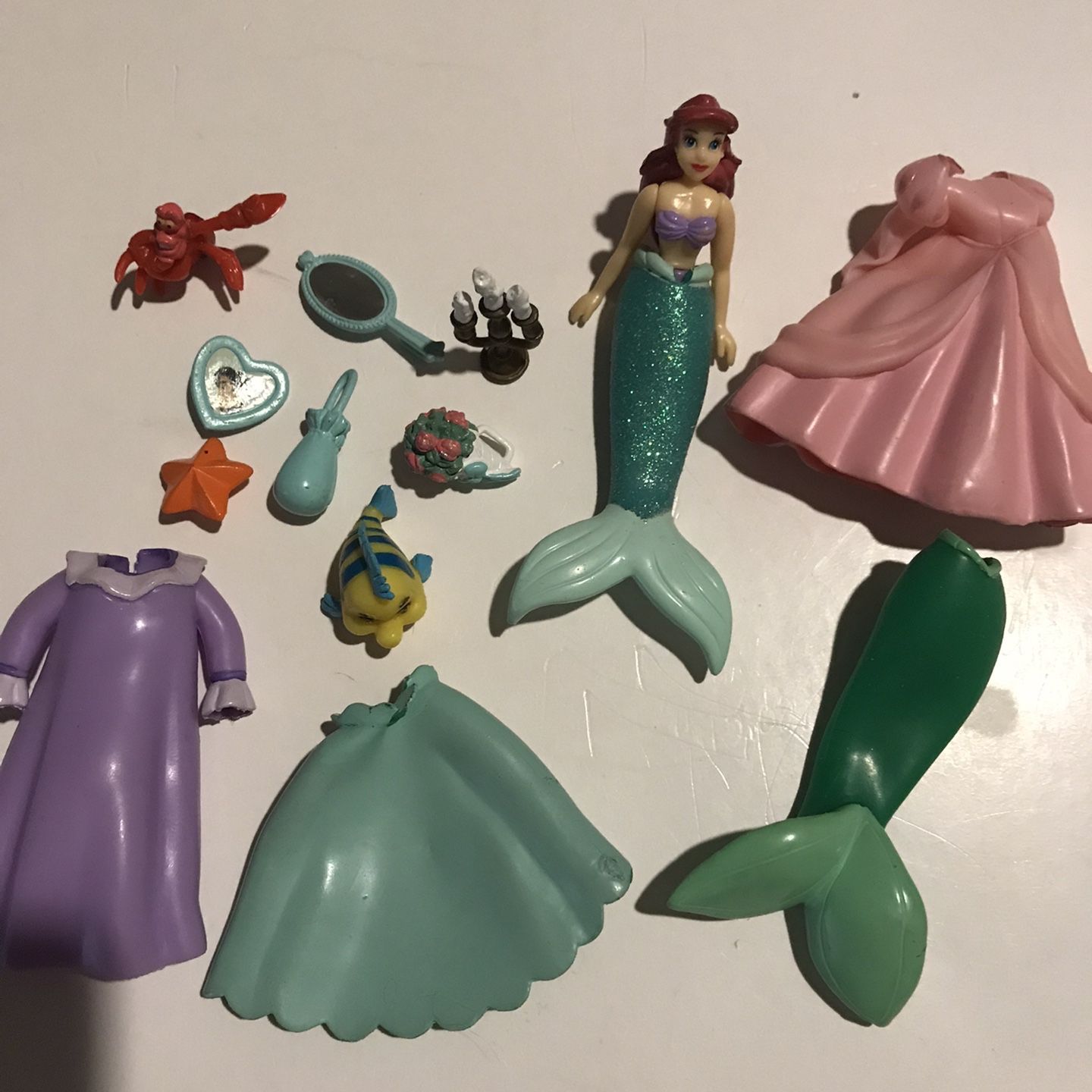 Polly Pocket Disney Princess Ariel Mermaid Fashion Set for Sale in Gilbert AZ OfferUp