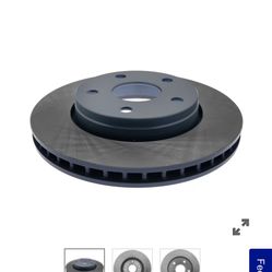 2 Each Jeep Wrangler Brake Rotors - Napa P.n. (contact info removed)8