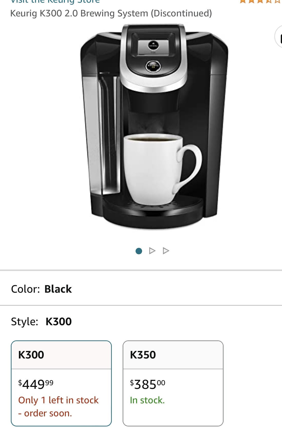 Keurig K300