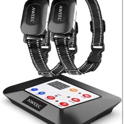 Wireless Dog Fence System 2024 Electric Fence for 2 Dogs Remote Training Collar