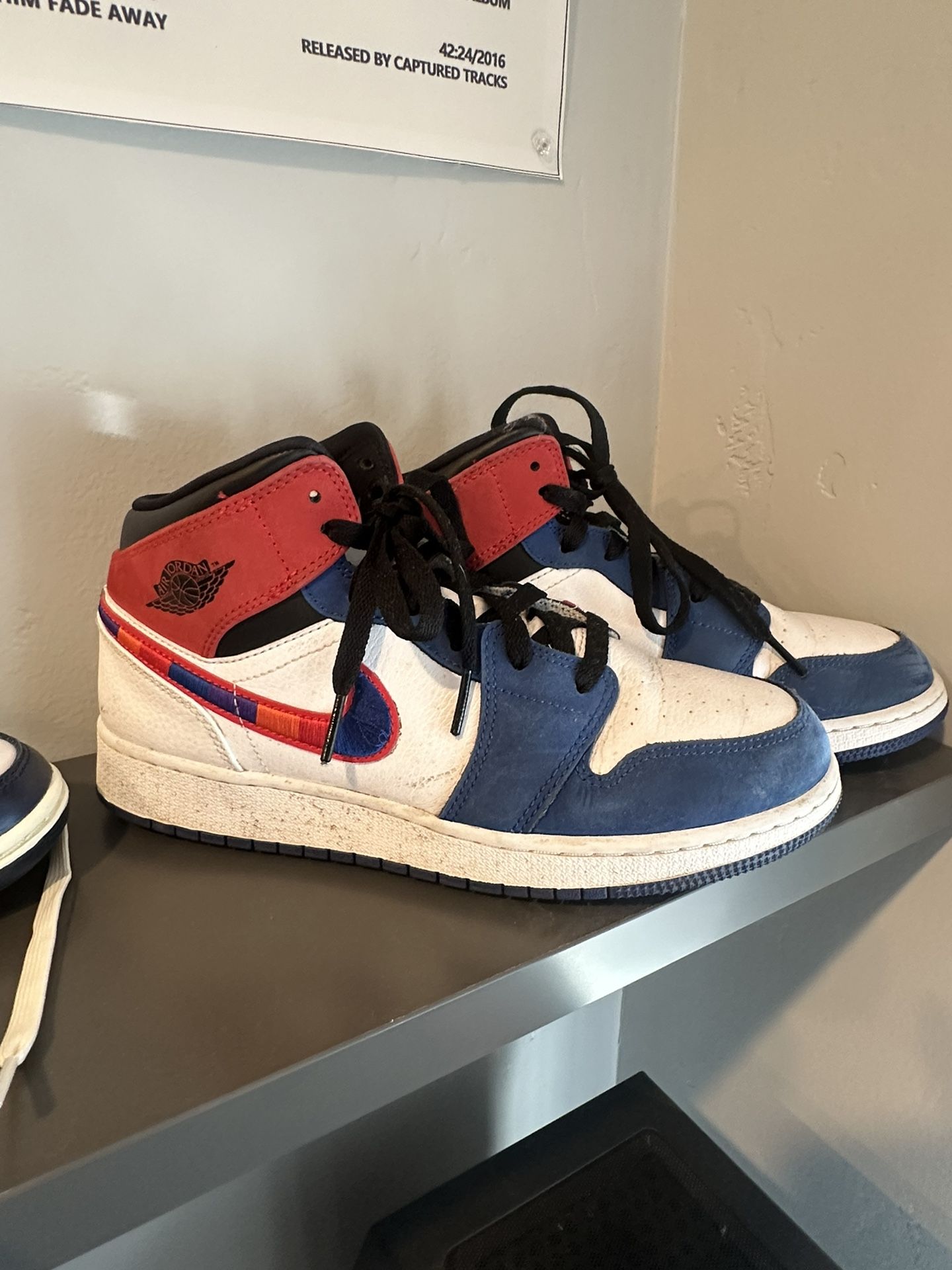 Nike Jordan Mid Rush Blue University Red (GS)