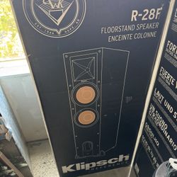 Klipsch R-28F Floor standing Speaker (x2)