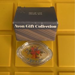 Avon Crystal Ring Box