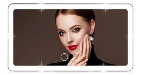 Vanity LED Sunvisor Mirror for Vehicles