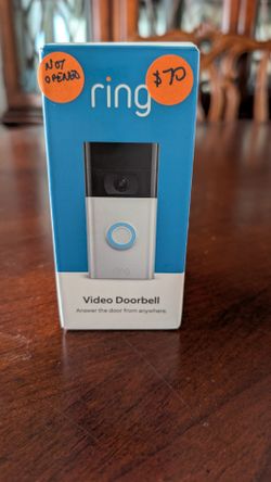 Ring Video Doorbell 2nd Generation