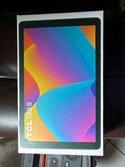 8” TCL tablet brand new