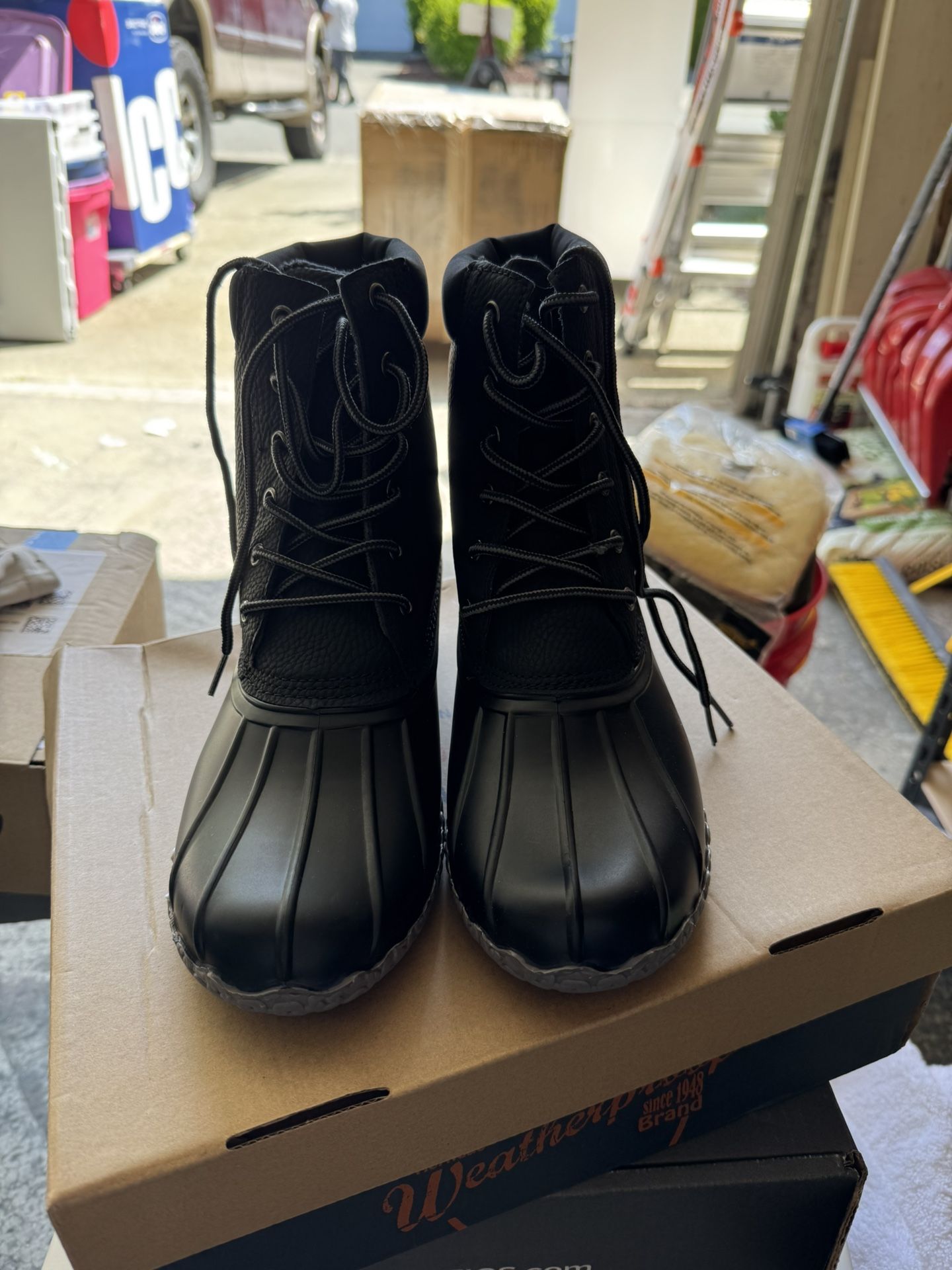 Men’s Weatherproof Duck Boots