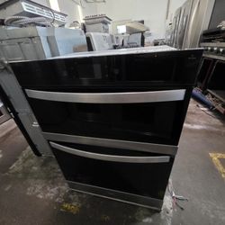 30" WHIRLPOOL MICROWAVE OVEN COMBO STAINLESS STEEL 