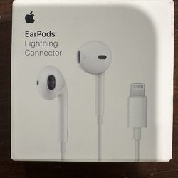 Apple ear pods lightening connector