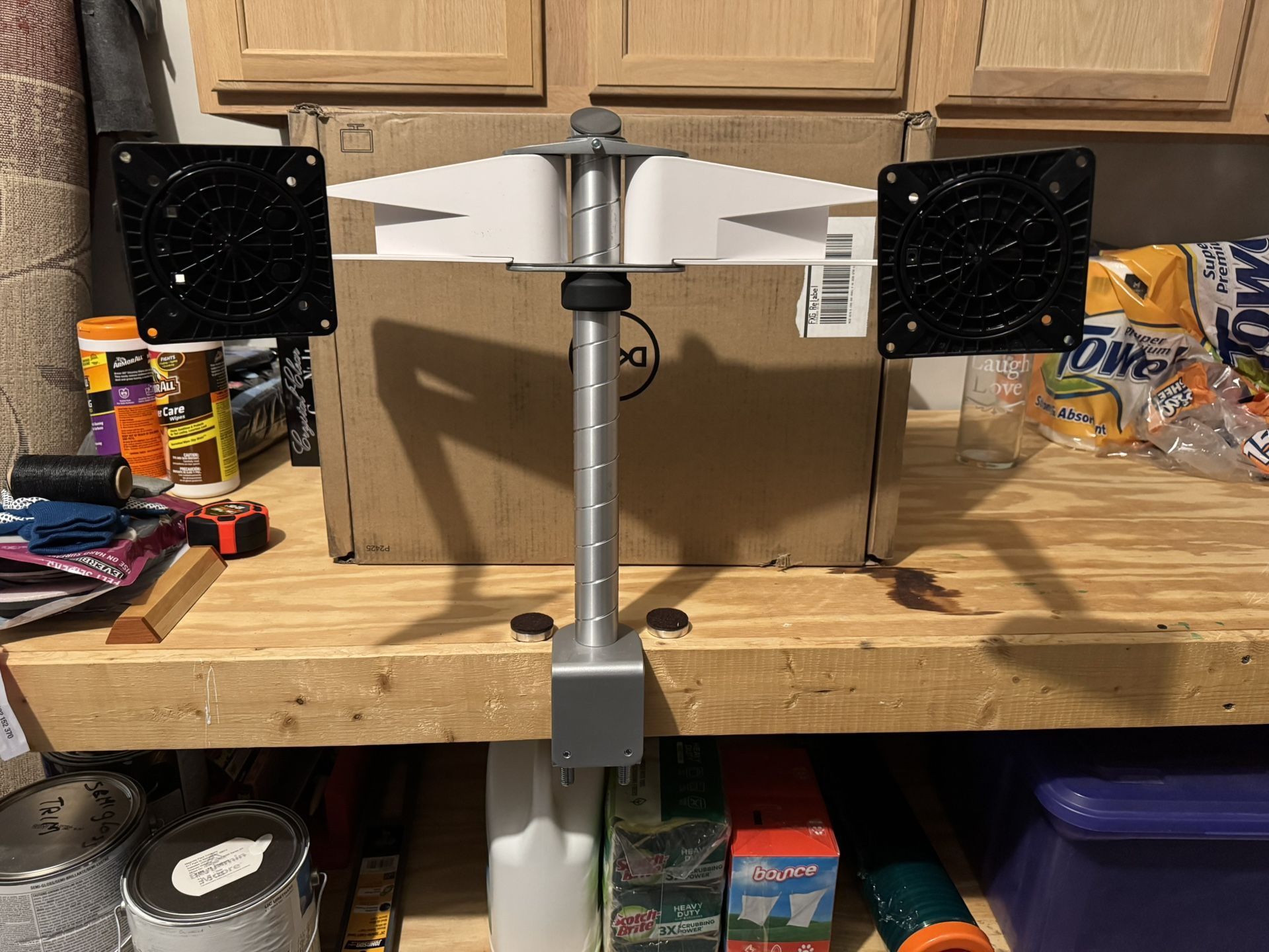 Dual Monitor Arms Mount