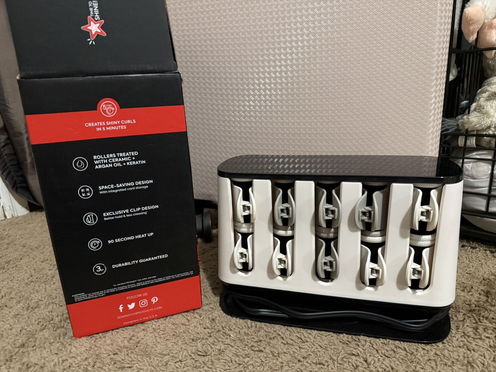 Remington Heated Curlers