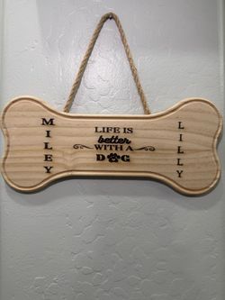 Personalized Dog Sign