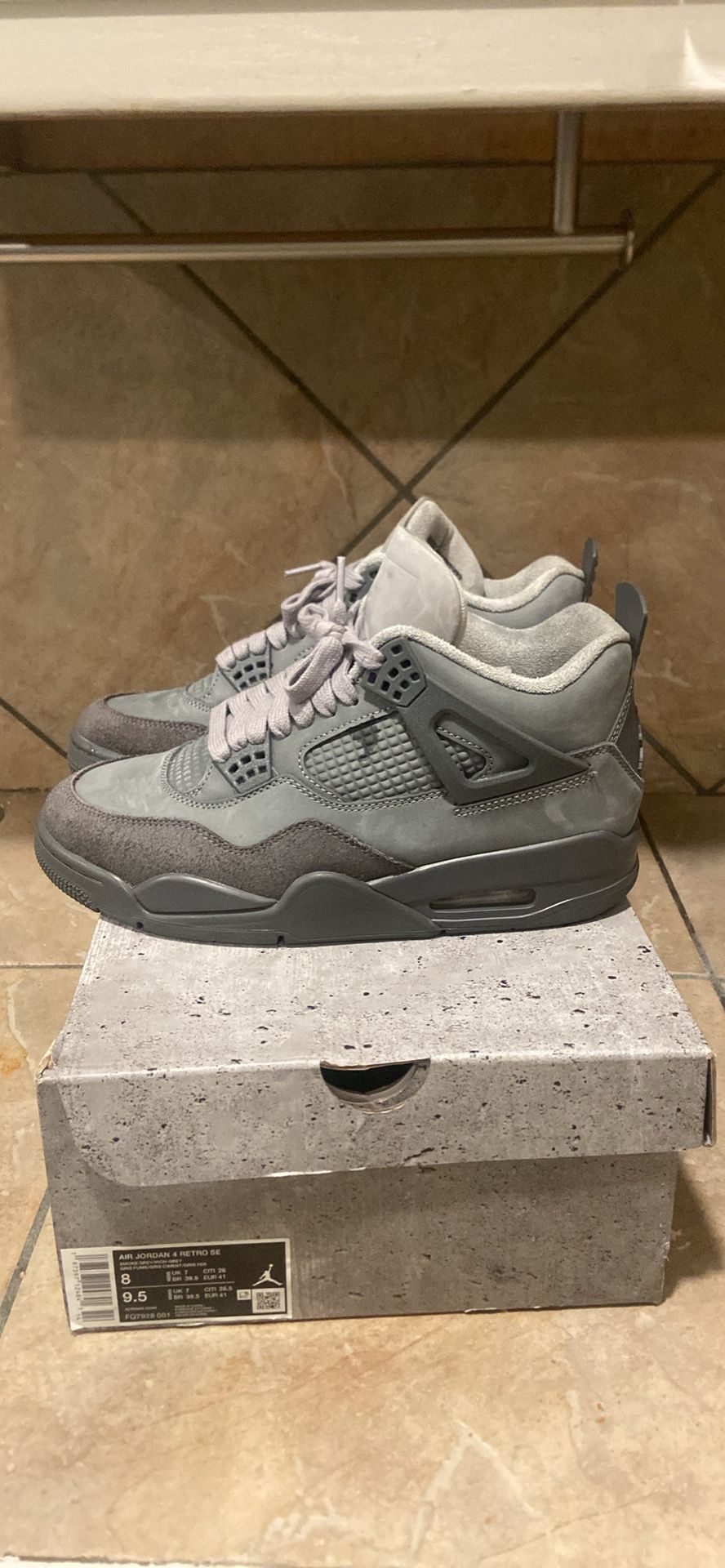 Retro Jordan 4s SE “Paris Olympic Wet Cements”