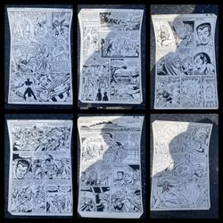 Over 20 Origional Comic Print Art 1(contact info removed) 
