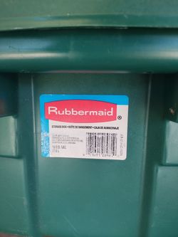 Rubbermaid 10 gallon totes