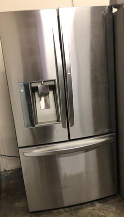LG 3-Door Stainless Steel Refrigerator
