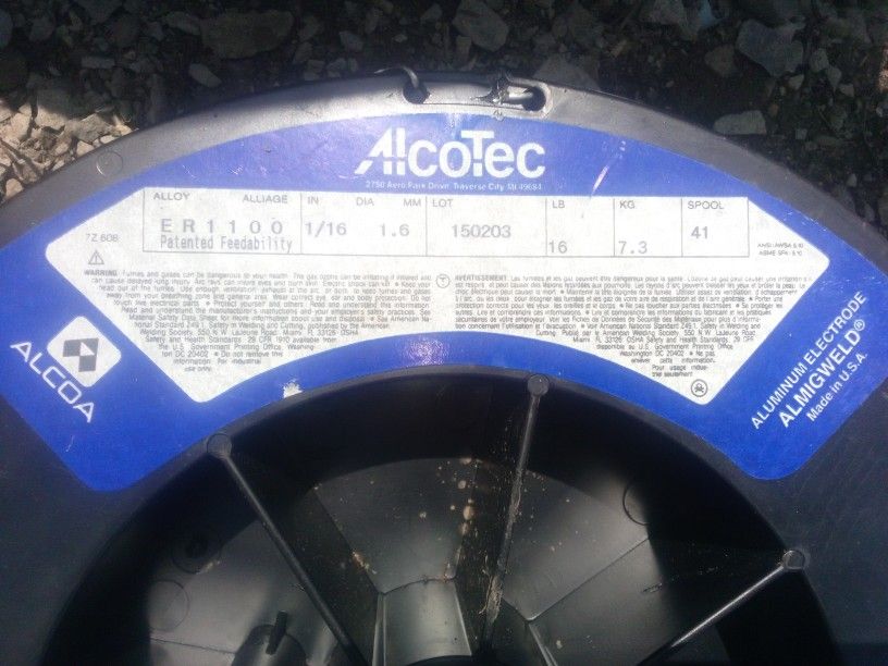 Alcotec Aluminum Wire Weld Brand New Only $75