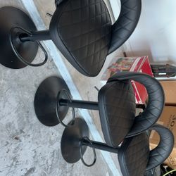 Bar Stools Black 