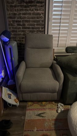 Grey Recliner