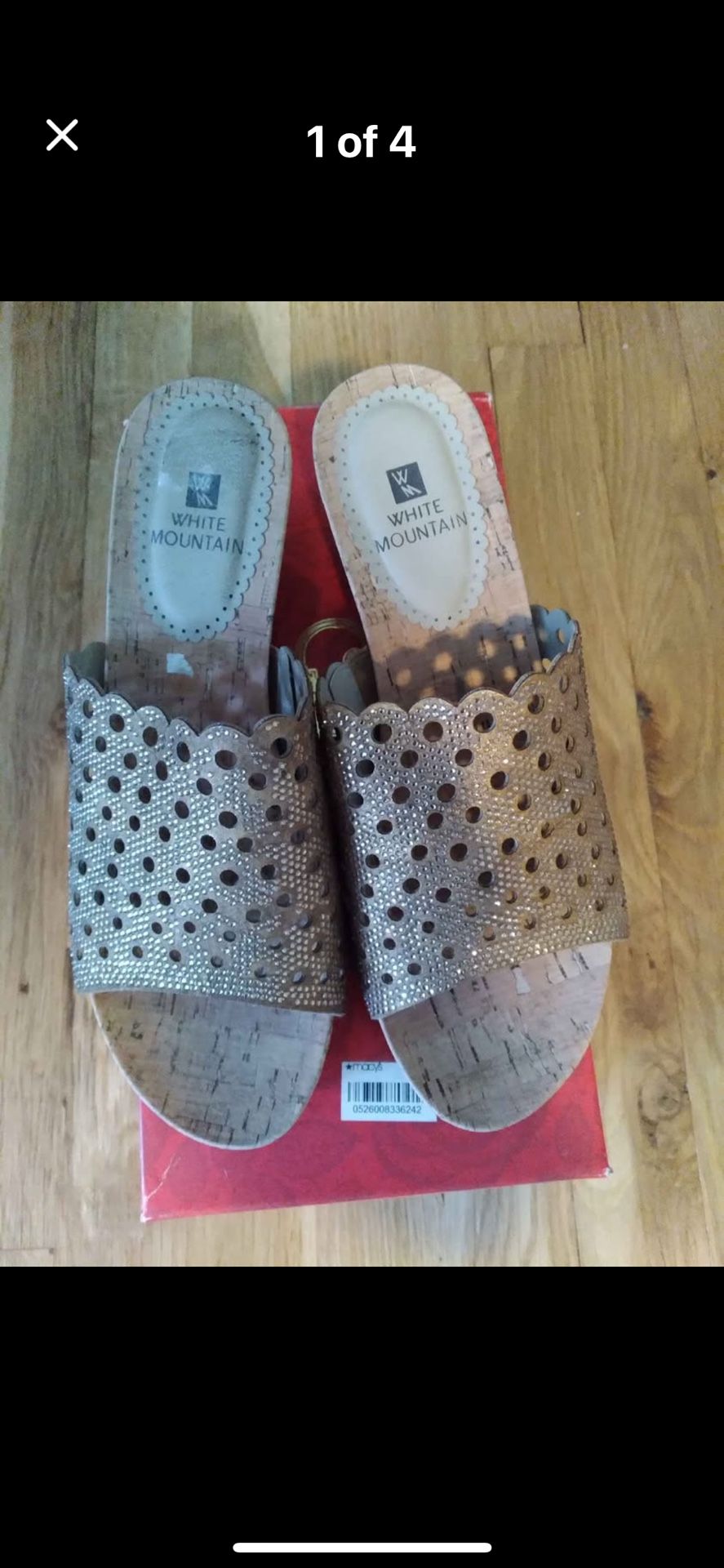Slip On Wedge Sandals