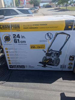 NEW Champion 24" Walk Behind String Trimmer – 212cc OHV Engin