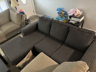 Gray Queen Pull Out Couch