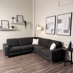 Dark Gray Sectional Couch DELIVERY WITHIN A WEEK