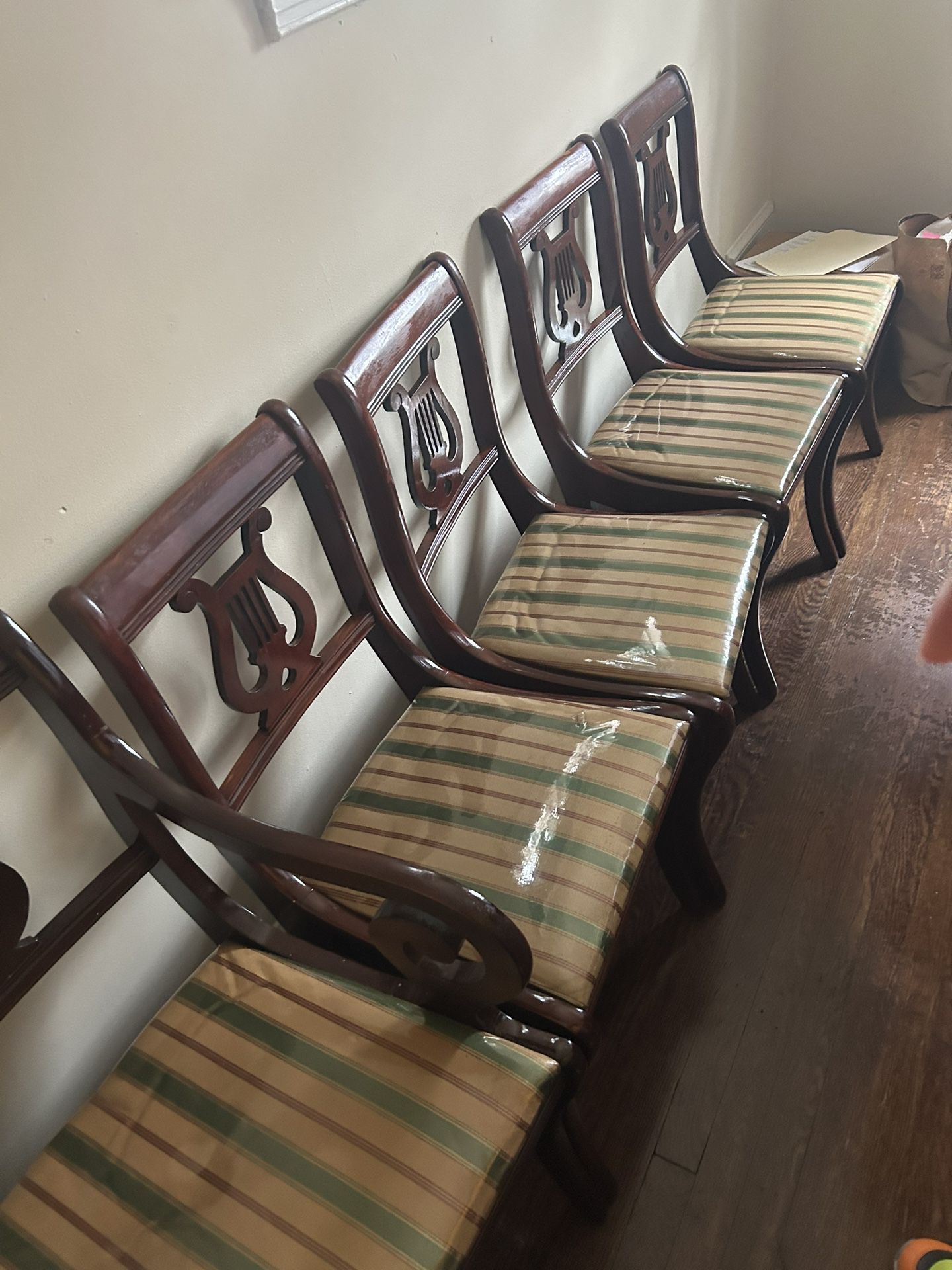 Antique table And chairs 