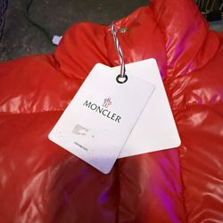 Montcler Red Puffer Vest