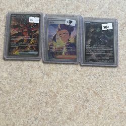 Pokemon Japanese 3 card lot