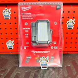 Milwaukee M18 18-Volt 1000 Lumens ROVER Compact Folding Flood Light with USB Charging (Tool Only)