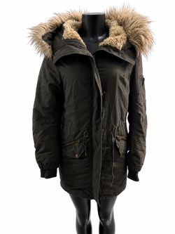 Winter coat black size 4