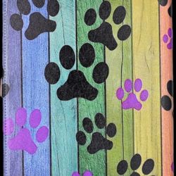 YHB Kids Case for Samsung Galaxy Tab S6 Lite 10.4 Inch 2022/2020, PU Leather Folding Case Multi-Angle Viewing Stand Shockproof TPU Back Cover