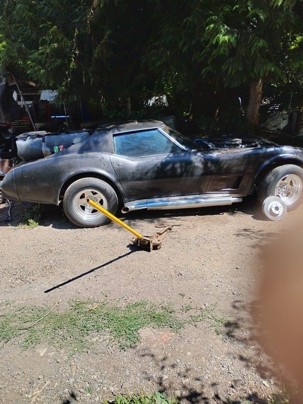 1976 Stingray Corvette 350 Engine 350 Tranny Brand New Exhaust Brand New Interior New Crate Motor Brand New Carb 750 Double Pumper Holly I've Been Aft