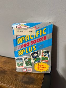 1992 Pacific Plus Pro Soccer Box 36 Packs Factory Sealed MSL Soccer League