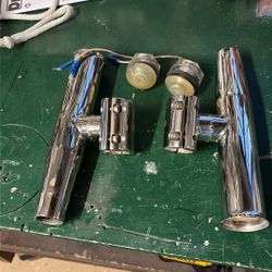 Rod Holder And Courtesy Light 12volt Boats