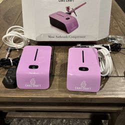 Mini airbrush compressor