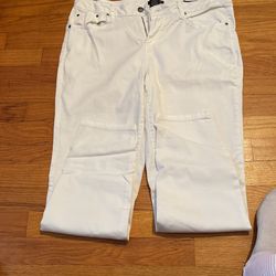 Women’s  White, Thin Jeans