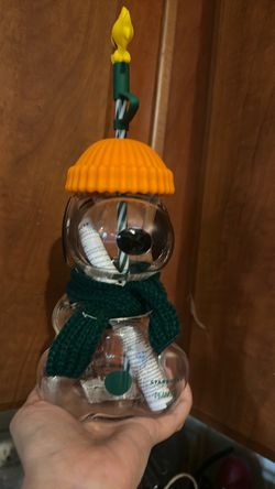 Snoopy glass cup Starbucks