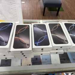 UNLOCKED iPhone 16 Pro Max 256GB Desert Titanium . We Also Offer Financing For $54 Down.   Pick Up @EM Wireless Pawtucket 