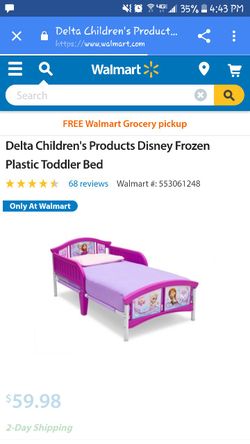 Disney Frozen toddler bed