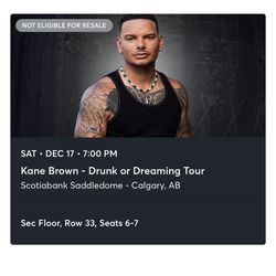 Kane Brown Concert Tickets 