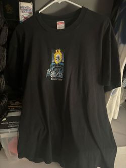 SUPREME BLACK GHOST RIDER TEE