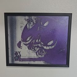 Painted Engraved Glass Pictures