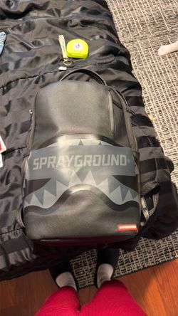 Black Sprayground Backpack