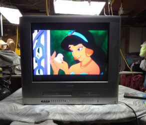 25inch Toshiba CRT DVD VHS combo