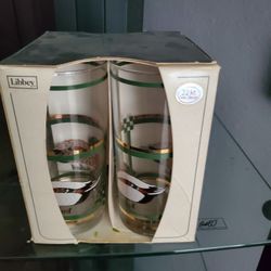Libbey Vintage Mallard Duck Glasses
